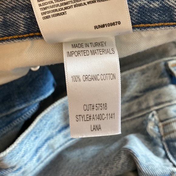 Agolde Lana Straight Jean - Picture 5 of 6